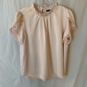 JCrew Factory Light Pink Dressy Top